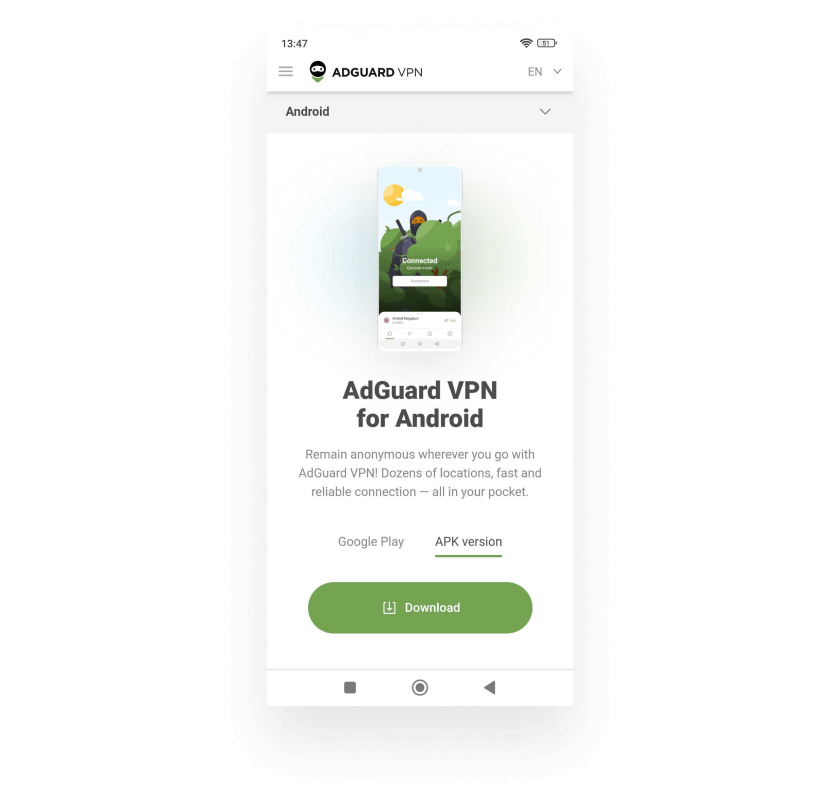 is the adguard app a vpn